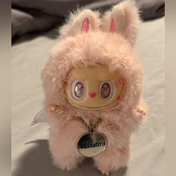 Labubu Pink Keychain - Picture 2 of 5